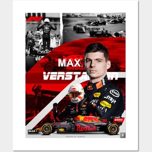 Max Verstappen Posters and Art